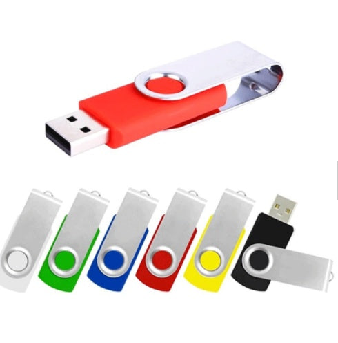 USB 3.0 Metal Flash Drive | 20MB/s Read | 8GB to 128GB | 8 Colors | Plug & Play