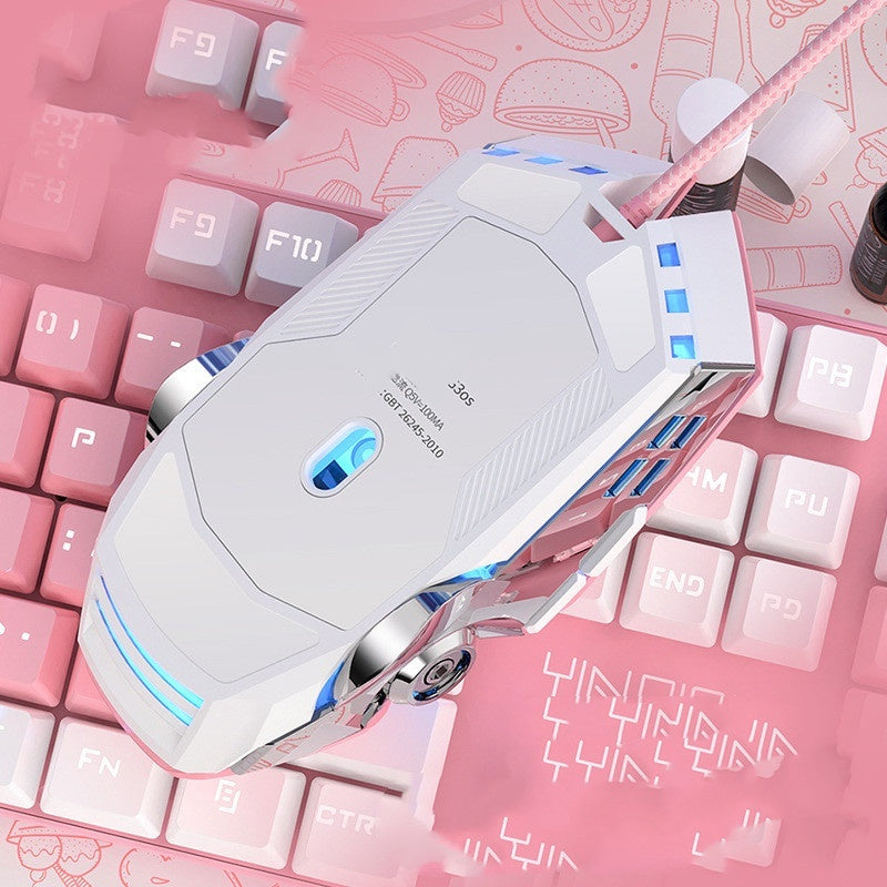 Wired USB Gaming Mouse | 3200 DPI | 7 Buttons | 4-Gear Adjustable | Ergonomic | Silent Click