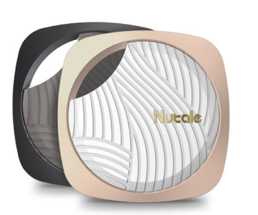 Bluetooth Tracker & Key Finder | 10-Month Battery, 85dB Alert, iOS & Android | Black & Champagne