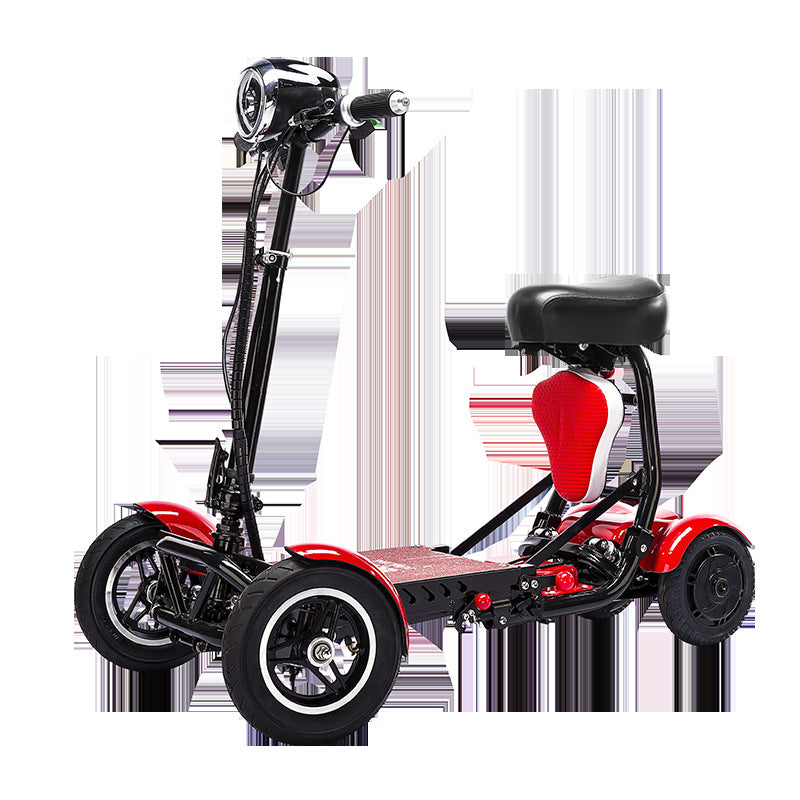 DH0305 Folding 4-Wheel Electric Mobility Scooter | Dual 250W Motor, 25km Range, Adults & Elderly