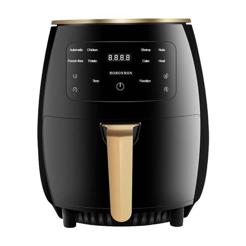1400W Smart Touch Air Fryer | Stainless Steel | Touch Control | Auto Shut-Off | 305×305×345mm | EU & UK Plug | Black, Green & Red | Home Kitchen