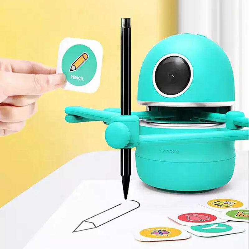 Children's AI Drawing Learning Robot | Stroke-by-Stroke Guided Drawing | English | 2600mAh | 4.5hr | USB | Standard & Ultimate