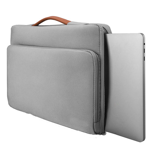 13" Nylon Laptop Sleeve | MacBook Pro & Air | Waterproof & Shock-Resistant | Multi-Pocket | 4 Colors