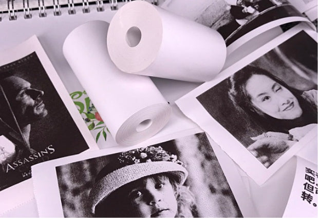Mini Thermal Printer Paper Refills | Regular, Sticker & Label | Multiple Colours | 3 & 6 Roll Packs