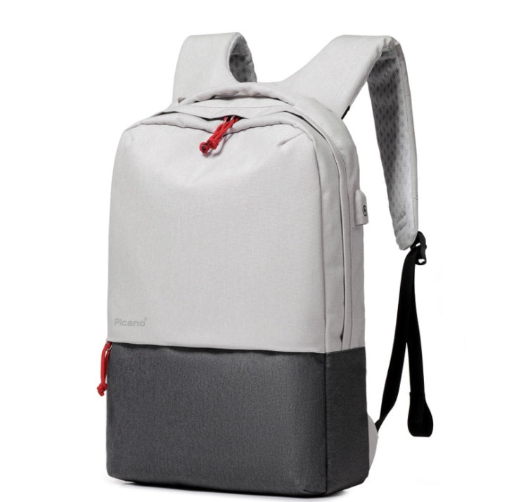 Multi-Functional USB Charging Laptop Backpack | 15" Laptop | Water-Repellent Oxford | Multiple Compartments