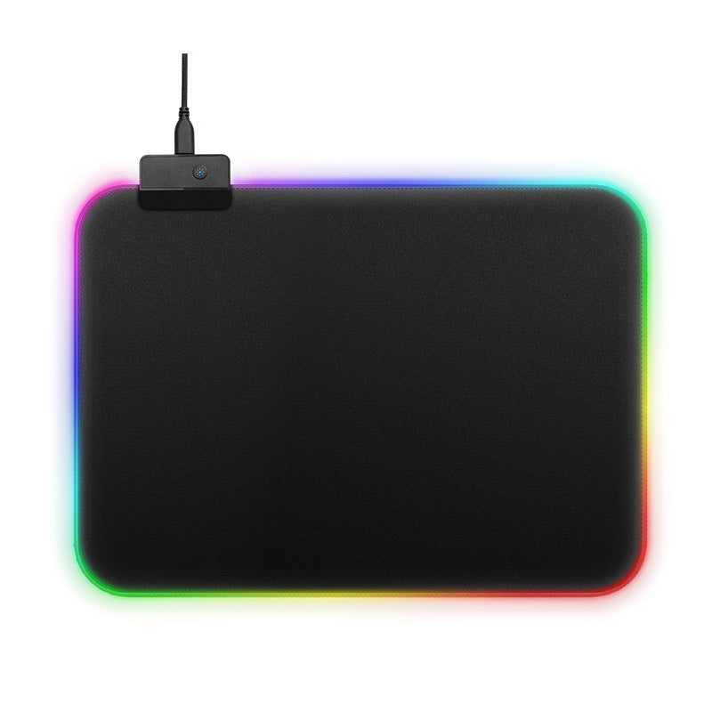 RGB LED Gaming Mouse Pad | 11 Lighting Modes | Anti-Slip Rubber Base | Micro-Textured Surface | USB Powered | 350–900mm Sizes | Wired & Wireless Charging