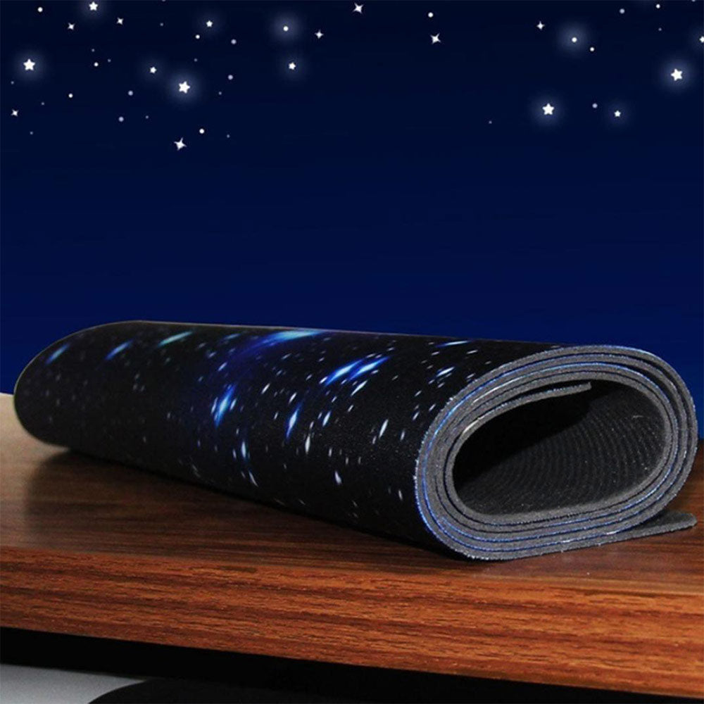 Large Extended Mouse Pad | High-Density Fabric, Anti-Slip Rubber Base, Multiple Sizes & Thickness | Blue
