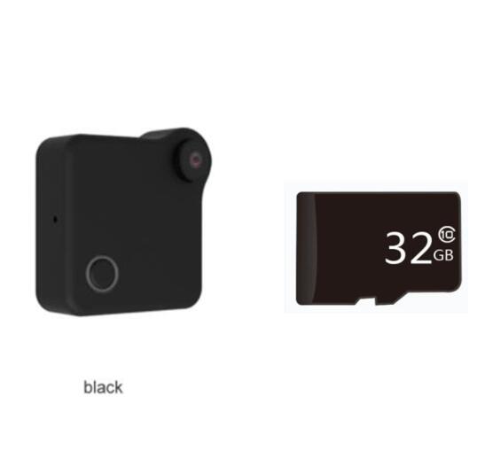 C1 CookyCam Mini WiFi Body Camera | 1080P, CMOS, Motion Detection, Time-Lapse | GoPro Compatible | Black & White