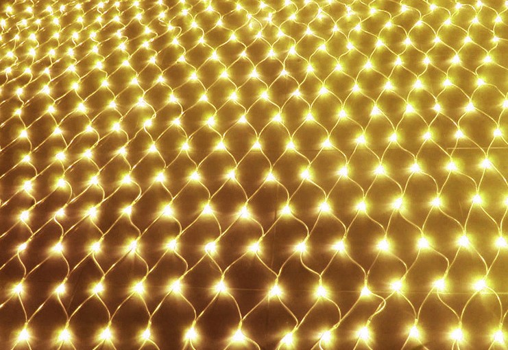 LED Fairy Net Mesh String Lights | IP44 Waterproof | 2700K & Multicolour | 500lm | 50,000hr | Dimmable | 1.5×1.5m to 10×8m | 96 to 2000 LEDs | Indoor & Outdoor | Christmas, Wedding & Garden Decor