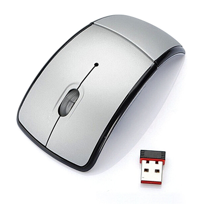 2.4GHz Wireless Foldable Mouse | 1600 DPI | 10m Range | Plug & Play | Windows & Mac | 6 Colours