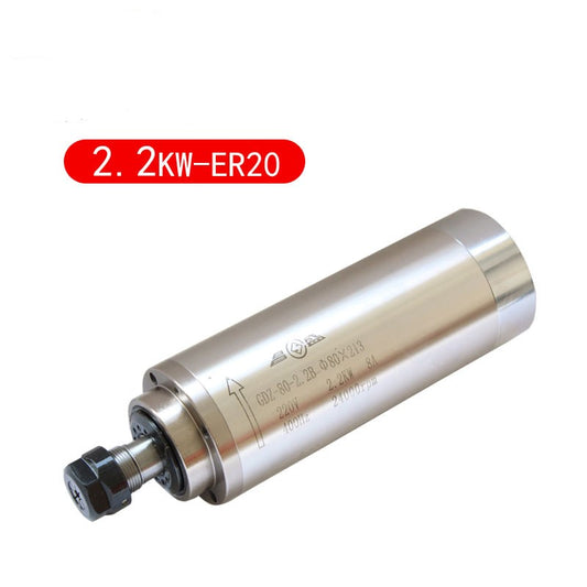 GDZ-80-2.2 CNC Engraving Machine Spindle Motor | 24000 RPM, Taper 2, High Precision, Low Vibration