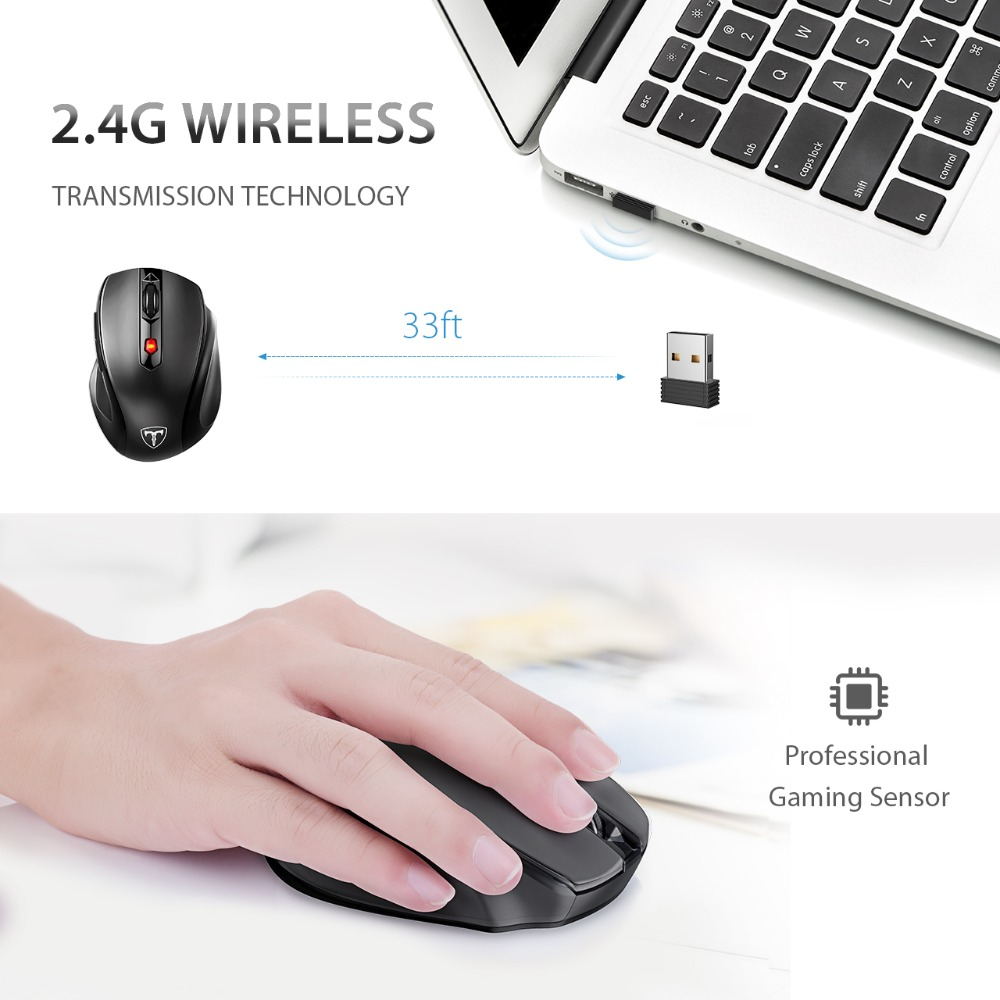 6-Button Wired USB Gaming Mouse | 8M Click Life | 130×85×45mm | Ergonomic | Black