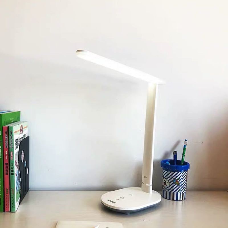 LED Touch Table Lamp | Built-in Rechargeable Battery, Touch Switch | Modern Minimalist Design | White