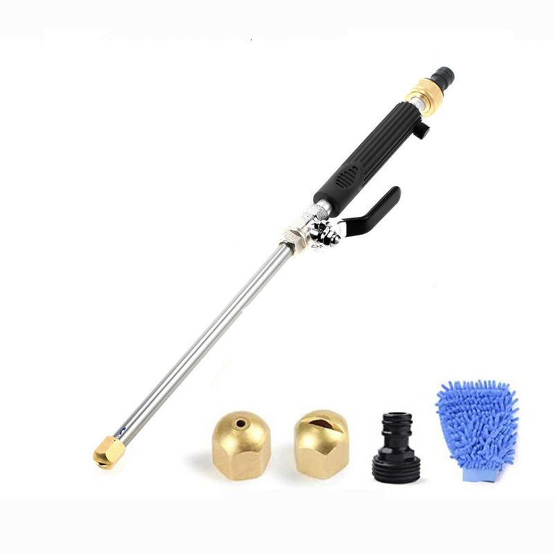 High-Pressure Garden & Car Wash Spray Gun | 25kg | 15m Range | Aluminium & Copper | TPR Grip | Multi-Colour & Bundle