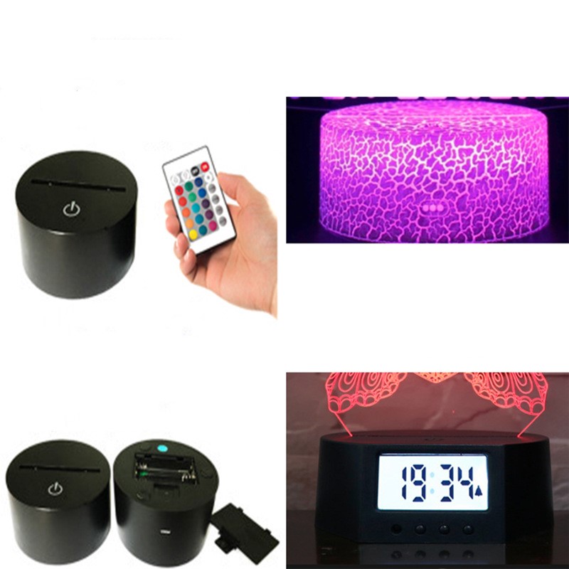 3D Acrylic LED Night Light | Hands Holding Love | 7 & 16 Colours | Touch & Remote Control | USB | Gift
