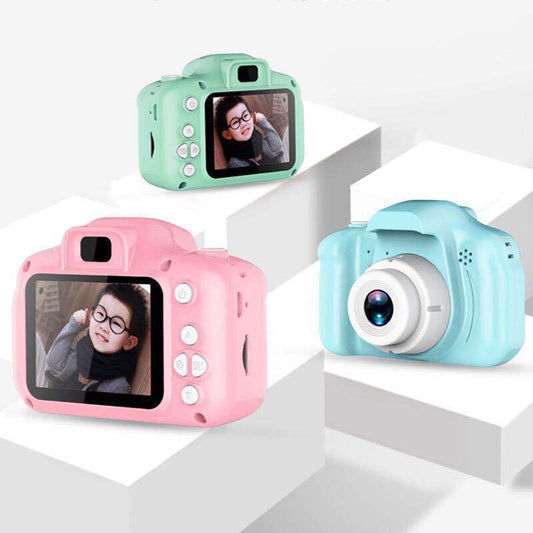 Children's HD Digital Camera | 8MP | 2.3" LCD | 600mAh | USB 2.0 | Blue, Green & Pink | Single, 2-Pack & Set | TF Card Options