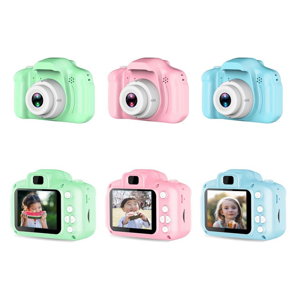 Children's HD Digital Camera | 8MP | 2.3" LCD | 600mAh | USB 2.0 | Blue, Green & Pink | Single, 2-Pack & Set | TF Card Options