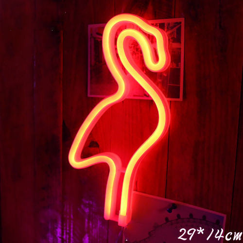LED Neon Sign Night Light | USB & 3×AA Battery | Induction Switch | 30×18.5×2cm | 1.9W | Wall Hanging | 24 Designs | Bedroom, Party & Home Decor | Gift | Styles A–X