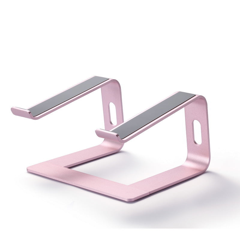 Aluminium Alloy Laptop Stand | Ergonomic Desktop Riser | 14.5×22.5×26cm | Black, Grey, Rose Gold & Silver
