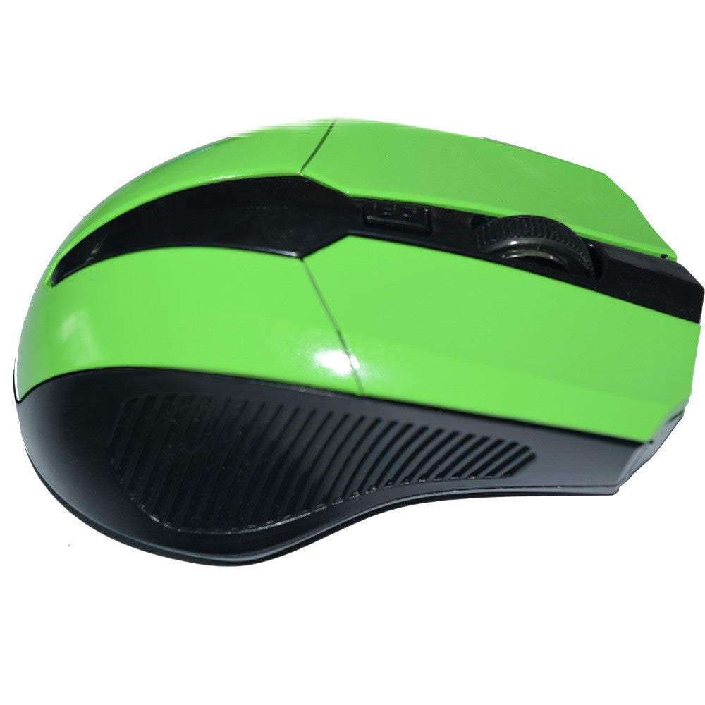 2.4GHz Wireless Optical Mouse | 1600 DPI | 4-Way Scroll | 4 Buttons | 74g | 7 Colours