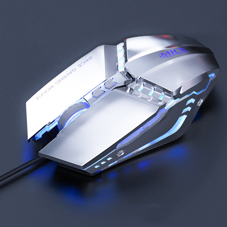 Wired RGB Gaming Mouse | 2400–7200DPI, 7 Buttons, 4-Way Scroll | Multiple Models | X6, X7, T80, T90, T96, T98