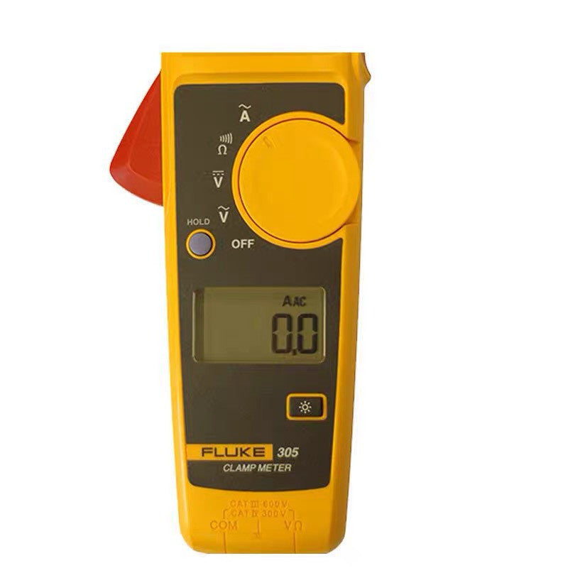 Fluke Digital Clamp Ammeter | F302+ / F303 / F305 Electrician Test Instrument for Field Measurement