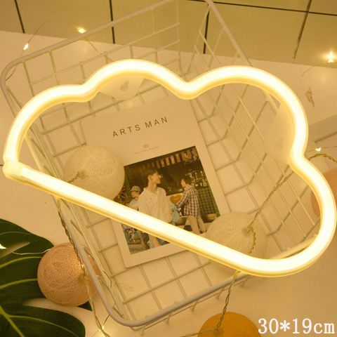 LED Neon Sign Night Light | USB & 3×AA Battery | Induction Switch | 30×18.5×2cm | 1.9W | Wall Hanging | 24 Designs | Bedroom, Party & Home Decor | Gift | Styles A–X