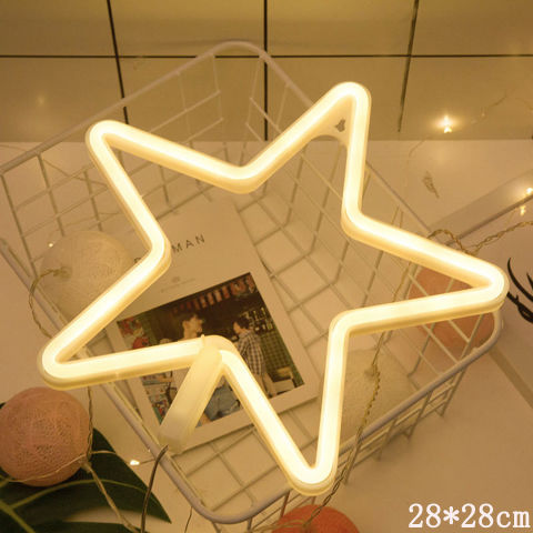 LED Neon Sign Night Light | USB & 3×AA Battery | Induction Switch | 30×18.5×2cm | 1.9W | Wall Hanging | 24 Designs | Bedroom, Party & Home Decor | Gift | Styles A–X