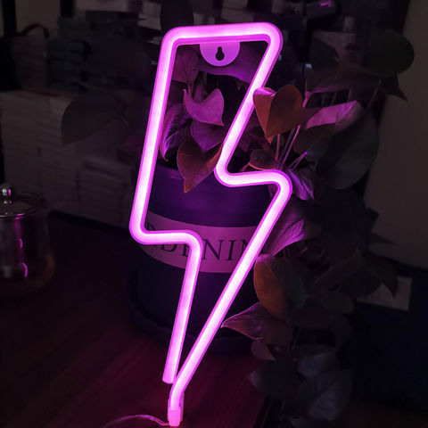 LED Neon Sign Night Light | USB & 3×AA Battery | Induction Switch | 30×18.5×2cm | 1.9W | Wall Hanging | 24 Designs | Bedroom, Party & Home Decor | Gift | Styles A–X