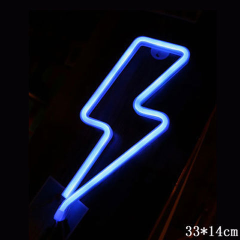 LED Neon Sign Night Light | USB & 3×AA Battery | Induction Switch | 30×18.5×2cm | 1.9W | Wall Hanging | 24 Designs | Bedroom, Party & Home Decor | Gift | Styles A–X