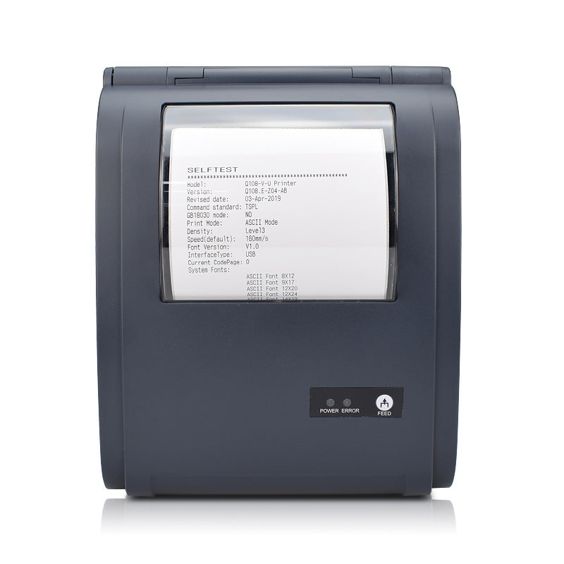 4×6 Direct Thermal Label Printer | 160mm/s | 200 DPI | USB & Bluetooth Options | Shipping & Packing Labels | Model ZJ-9210