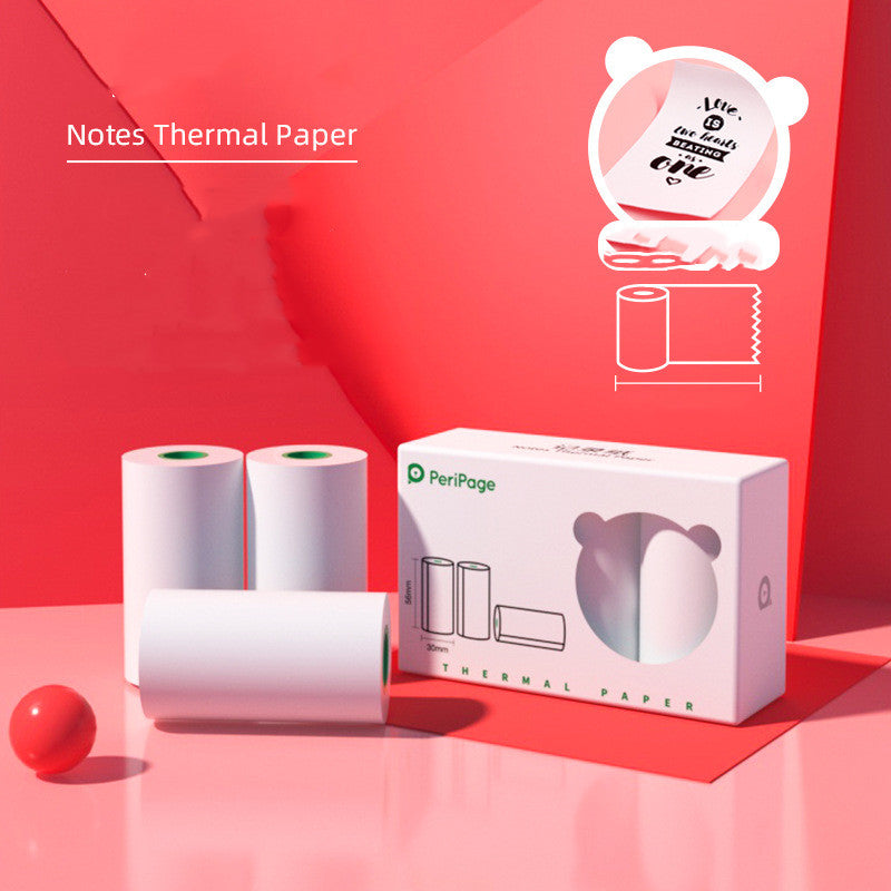 Portable Mini Thermal Label Printer | 203 & 304 DPI | Rechargeable | Thermal, Sticker & Label Paper | 5 Colours