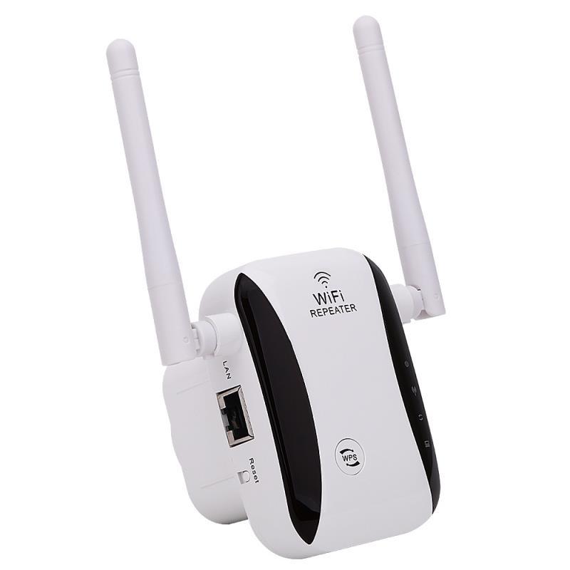 WiFi Wireless Repeater & Range Extender | 802.11n, Lightning Protection, 110–240V | EU/US/UK/AU Plug