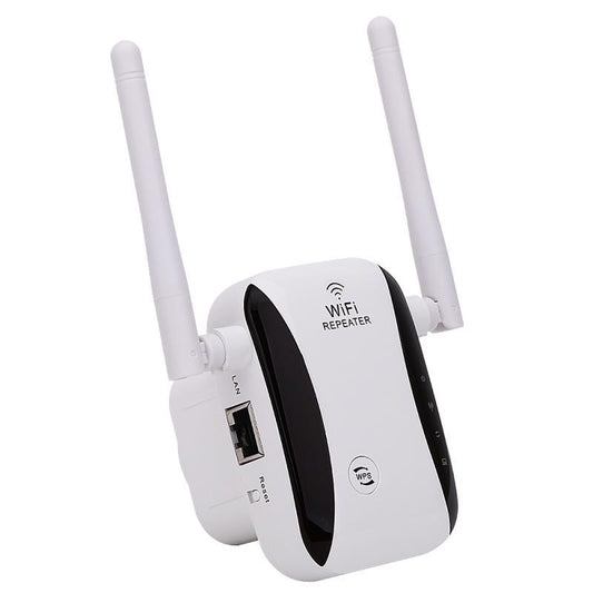 WiFi Wireless Repeater & Range Extender | 802.11n, Lightning Protection, 110–240V | EU/US/UK/AU Plug