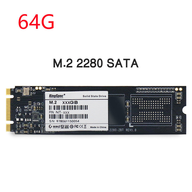 KingSpec M.2 NGFF 2280 SATA SSD | 500MB/s Read, 3D NAND | 128GB to 2TB | Laptop & Desktop Upgrade