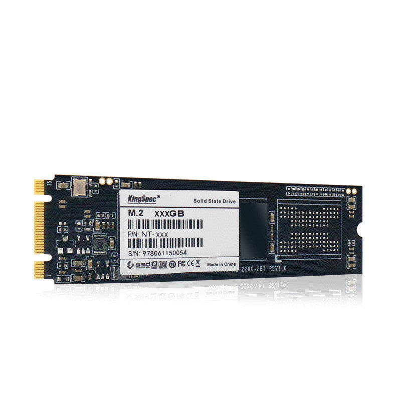 KingSpec M.2 NGFF 2280 SATA SSD | 500MB/s Read, 3D NAND | 128GB to 2TB | Laptop & Desktop Upgrade