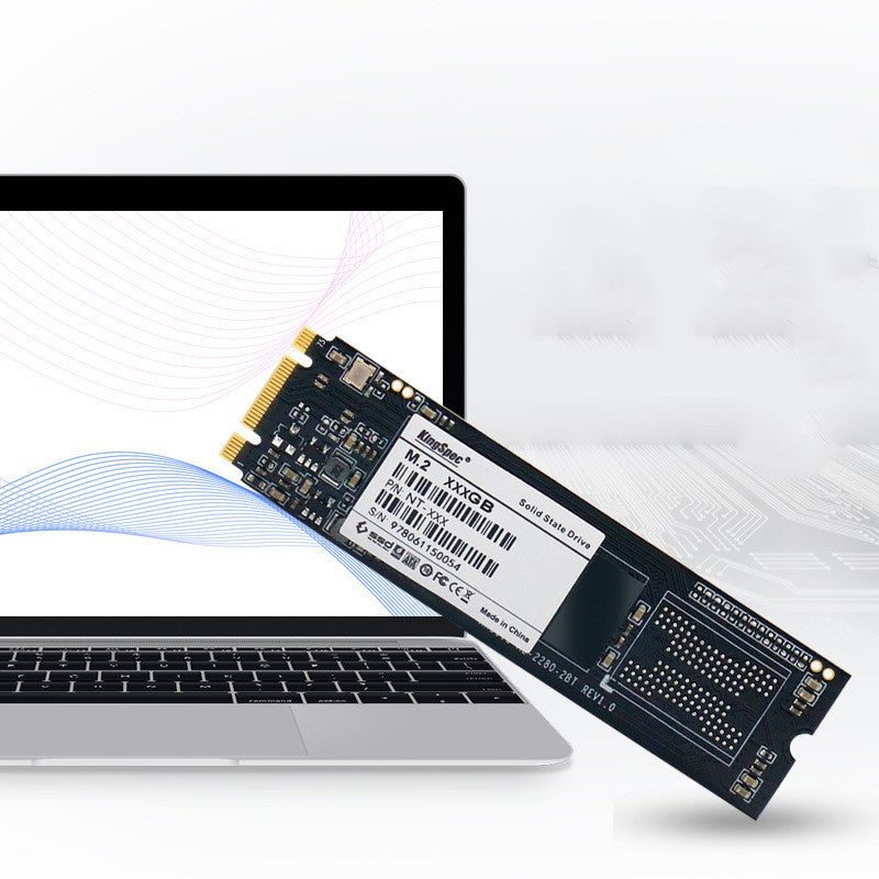 KingSpec M.2 NGFF 2280 SATA SSD | 500MB/s Read, 3D NAND | 128GB to 2TB | Laptop & Desktop Upgrade