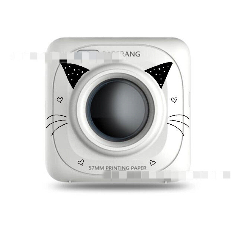Meow Machine Mini Bluetooth Thermal Printer | 1000mAh, 57mm Thermal Paper | 9 Cute Designs