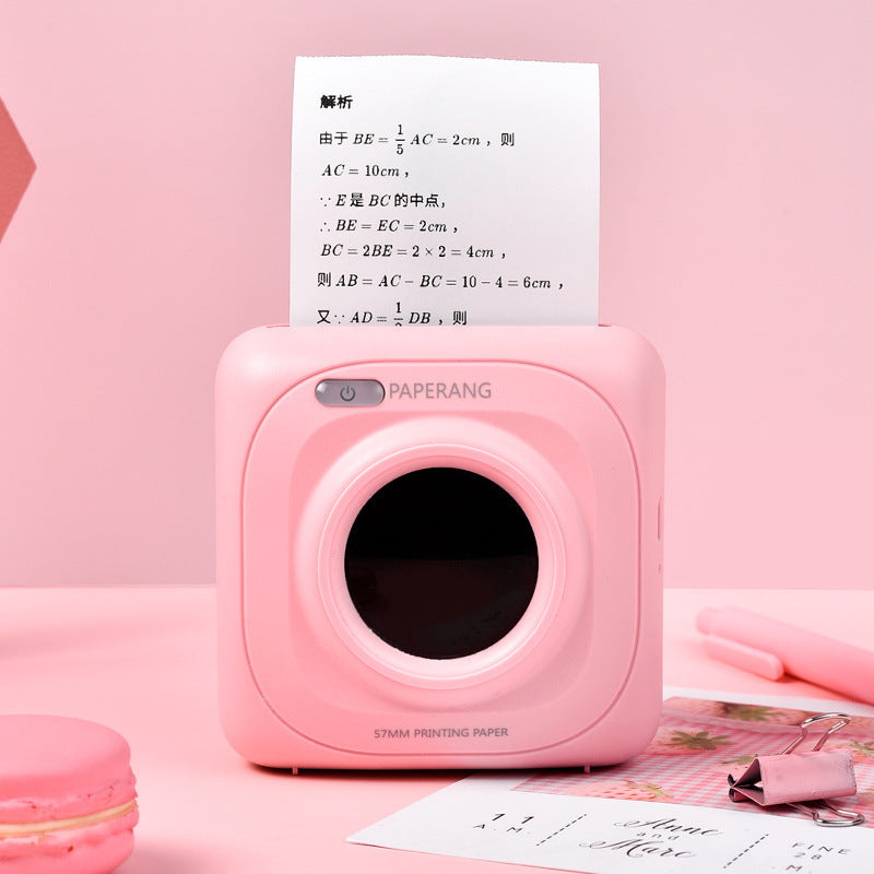 Meow Machine Mini Bluetooth Thermal Printer | 1000mAh, 57mm Thermal Paper | 9 Cute Designs