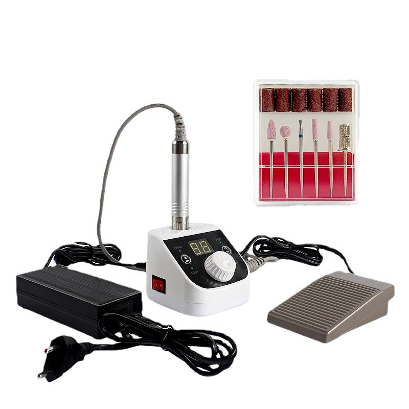 Liddy 285 Professional Electric Nail Drill | 80W, 35,000 RPM Brushless, Silent, Manicure & Pedicure, EU/US
