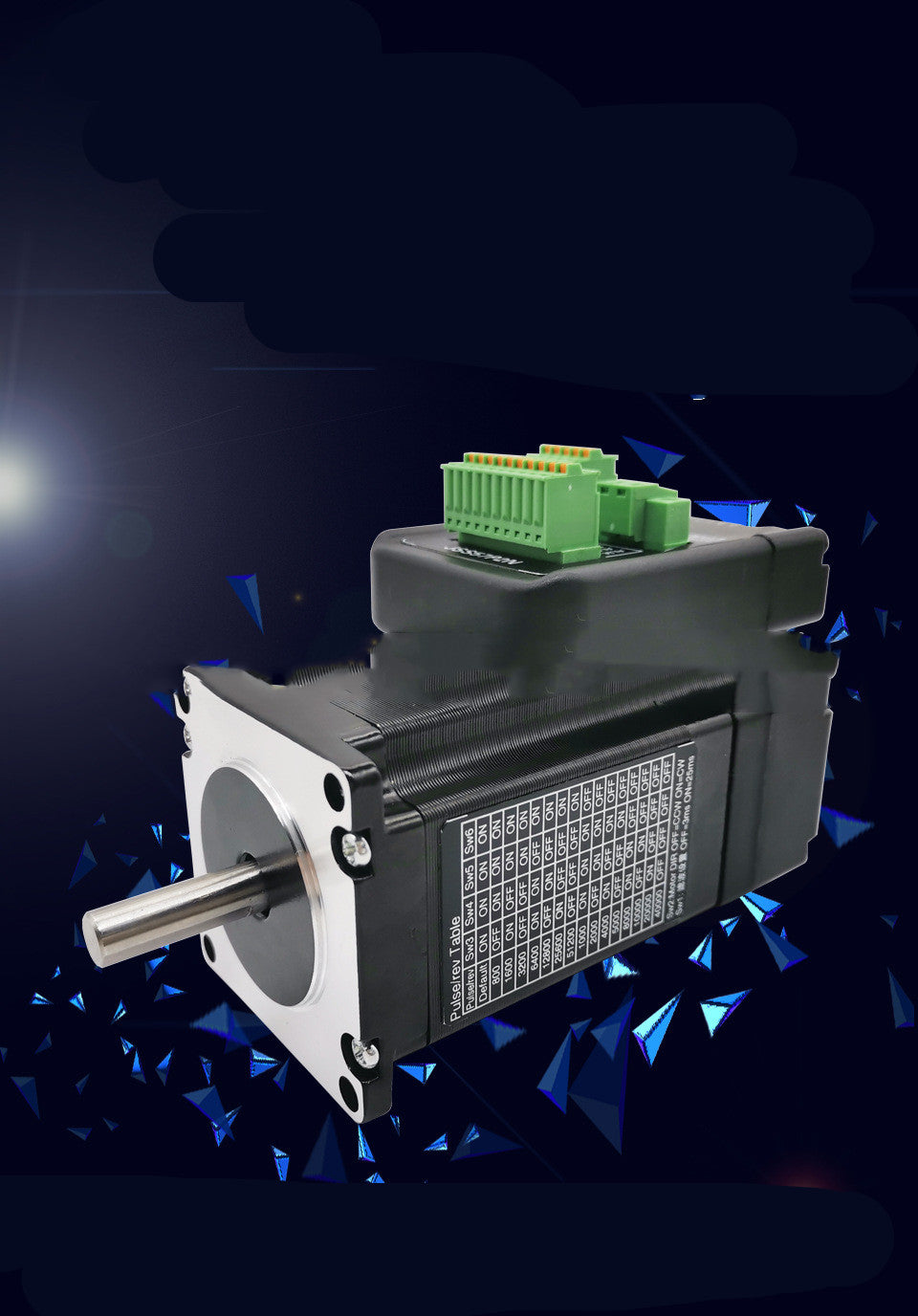 NEMA 23 Stepper Motor (57mm) | 100W, 36V DC, 0-1000 RPM, 2.0 Nm Torque, CNC & Automation