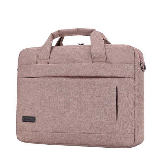 Shockproof Oxford Laptop Shoulder Bag | Breathable, Wear-Resistant, Zipper | 13", 14", 15" | 7 Colors
