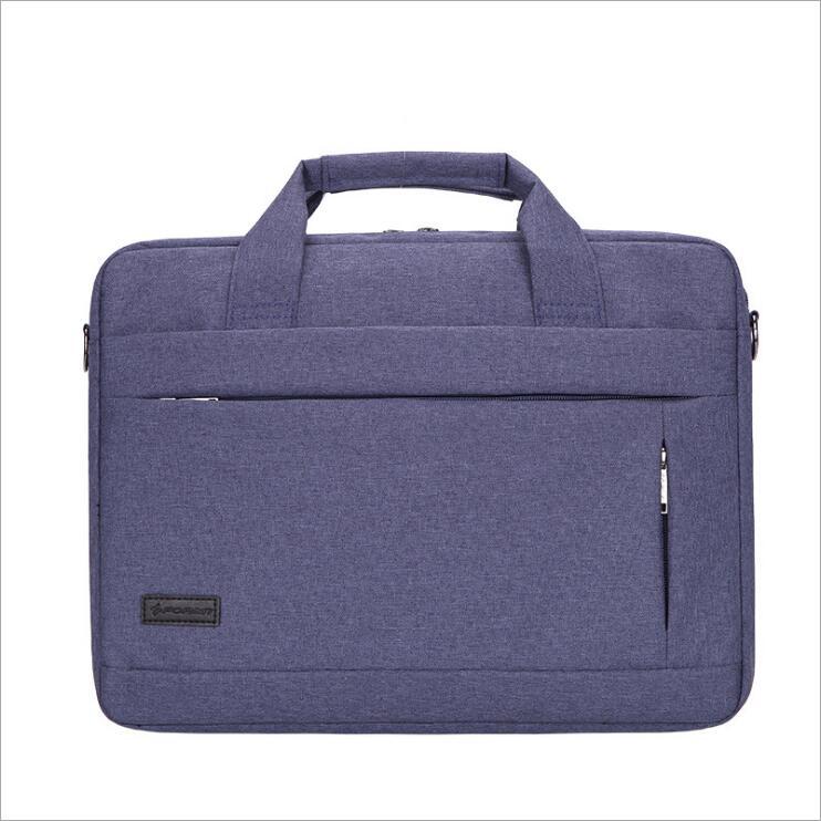 Shockproof Oxford Laptop Shoulder Bag | Breathable, Wear-Resistant, Zipper | 13", 14", 15" | 7 Colors
