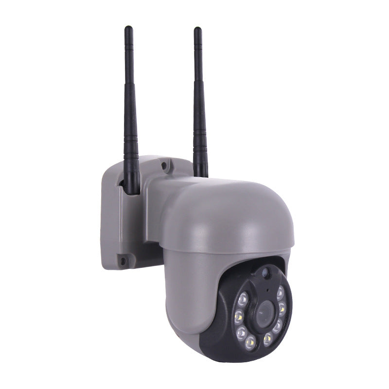 1080P WiFi Spherical Security Camera | 2MP, 3.6mm Lens | Remote Mobile Monitoring | EU & US Plug | White