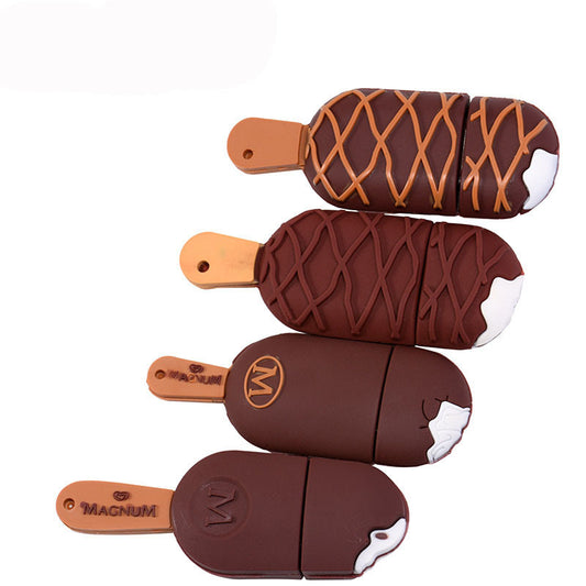 Ice Cream Novelty USB Flash Drive | Silicone Cartoon Design | 4GB–128GB | USB 2.0 | Custom OEM
