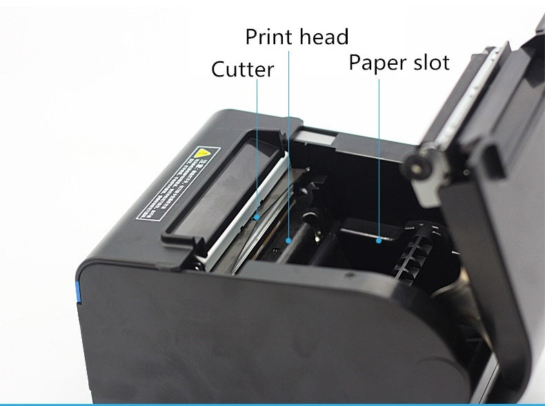80mm Bluetooth Thermal Receipt Printer | Restaurant Kitchen POS | Bill Ticket Printer | 80x80mm Paper Roll
