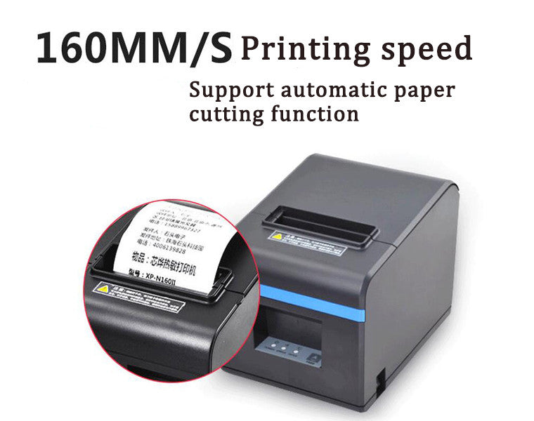 80mm Bluetooth Thermal Receipt Printer | Restaurant Kitchen POS | Bill Ticket Printer | 80x80mm Paper Roll