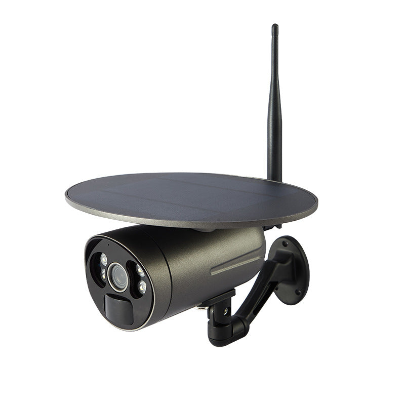 Solar-Powered 4G WiFi Outdoor Security Camera | 1080p Full Colour Night Vision | Remote Monitoring | Black