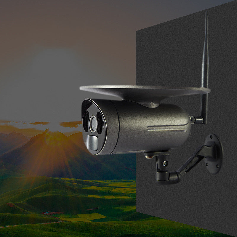 Solar-Powered 4G WiFi Outdoor Security Camera | 1080p Full Colour Night Vision | Remote Monitoring | Black