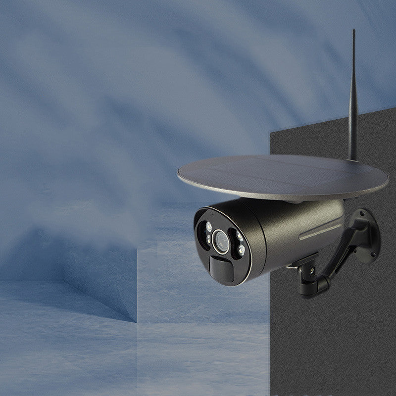 Solar-Powered 4G WiFi Outdoor Security Camera | 1080p Full Colour Night Vision | Remote Monitoring | Black